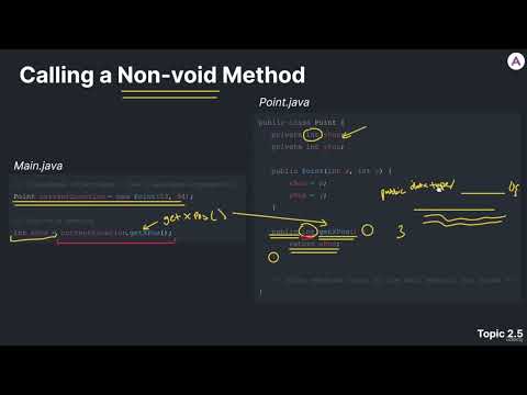 11 Calling A Non Void Method 720p  ||   java tutorial basic for beginners