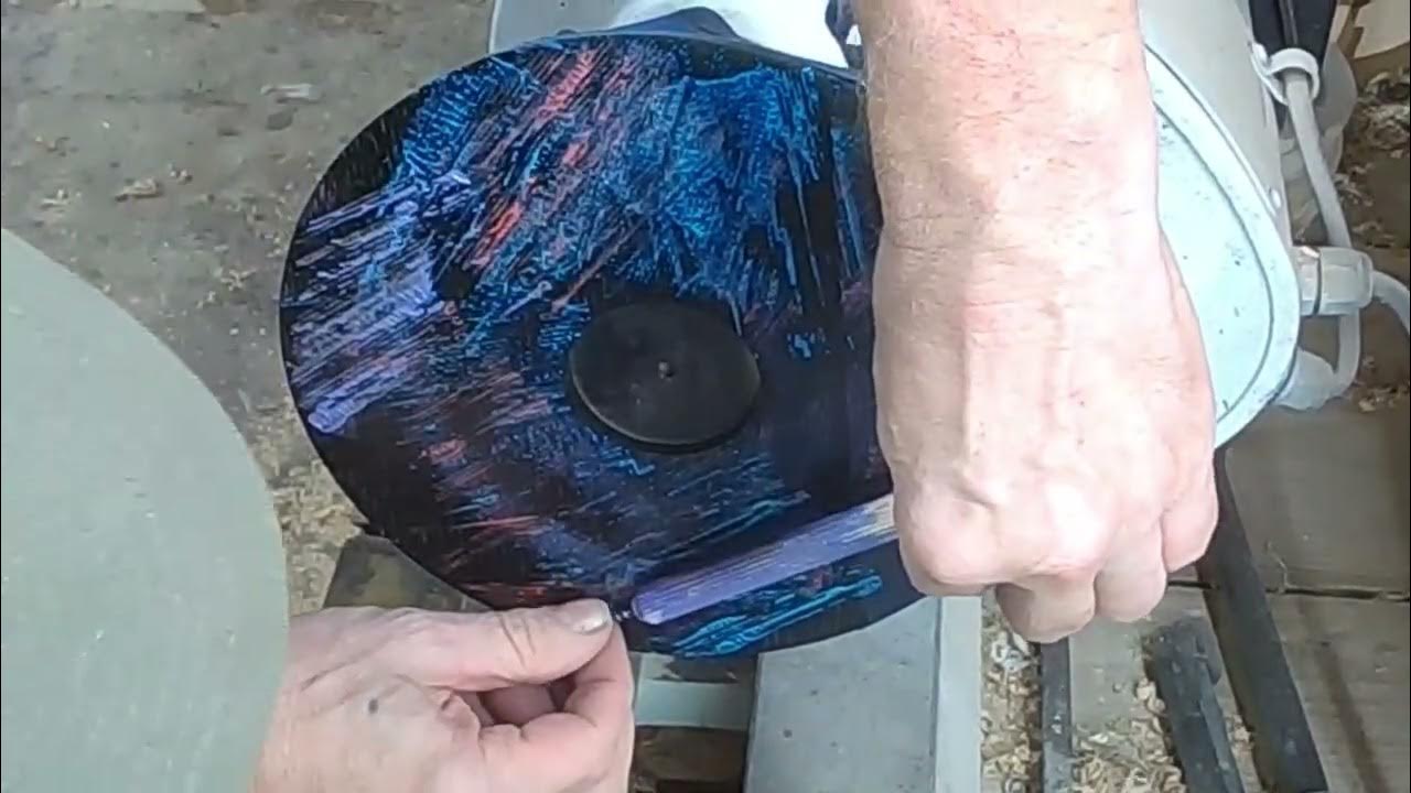 Woodturning A Painted Hickory Bowl Dowel Pin Technique YouTube