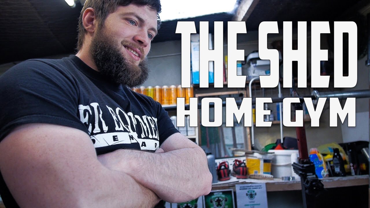 How To Set-Up A Home Gym - The Shed - YouTube