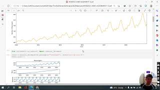 Forecasting using SARIMAX in Jupyter Notebook Anaconda