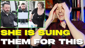 Andrew Wilson Causes Leftist Teacher to Flee Mid Debate & Now SHE is SUING