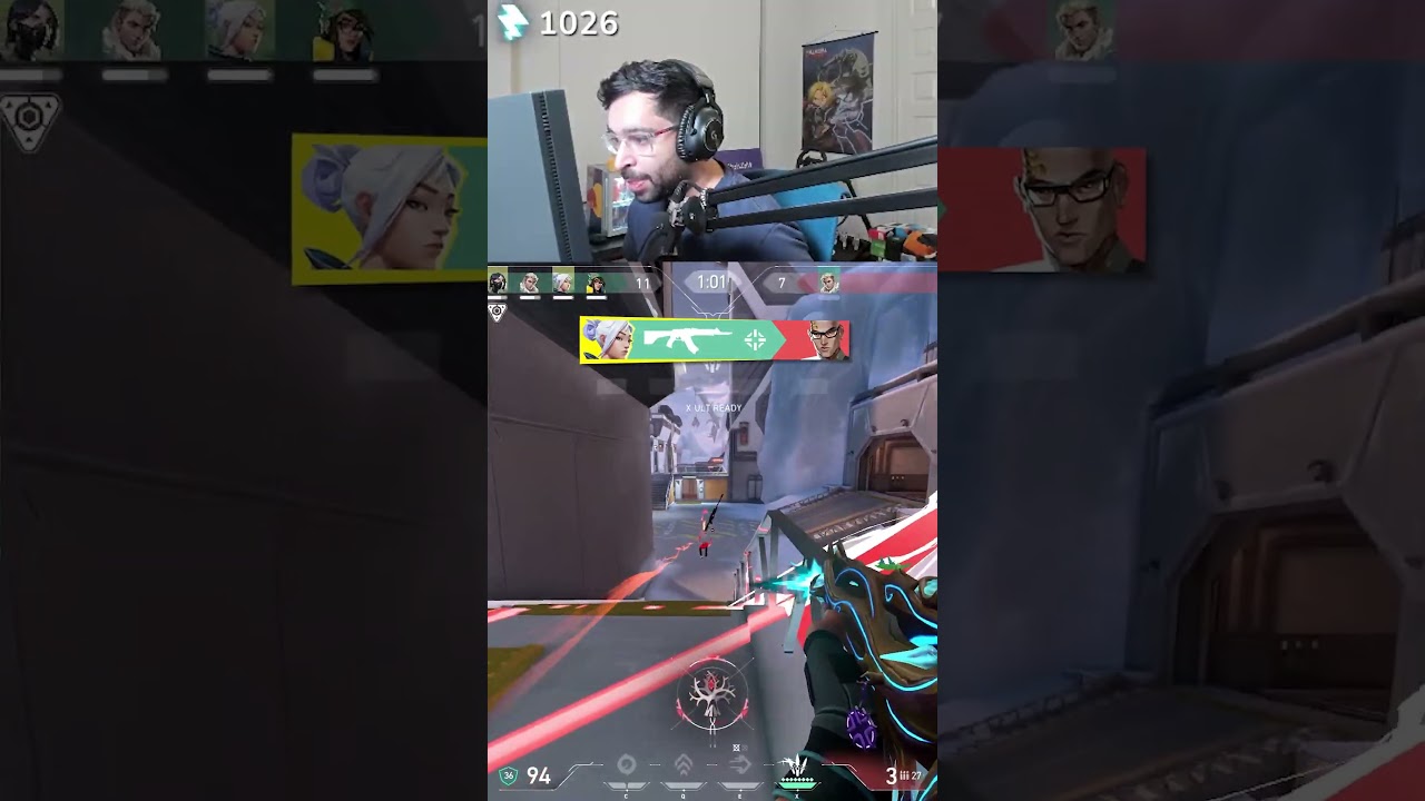 he made it look too EASY #valorant #valorantclips #shahzam