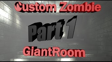 World at War - Custom zombie map - Big Room | Part 1