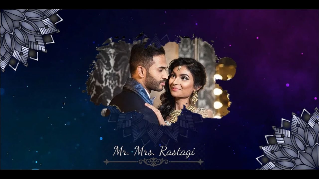 Wedding invitation video editing | make wedding anniversary invitation video 