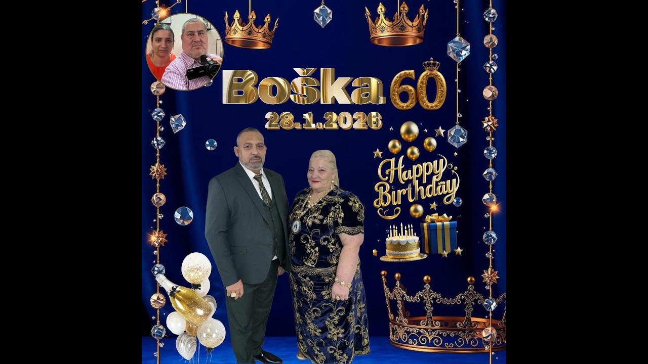 Narodeniny Boška 60r 3 diel Nitra
