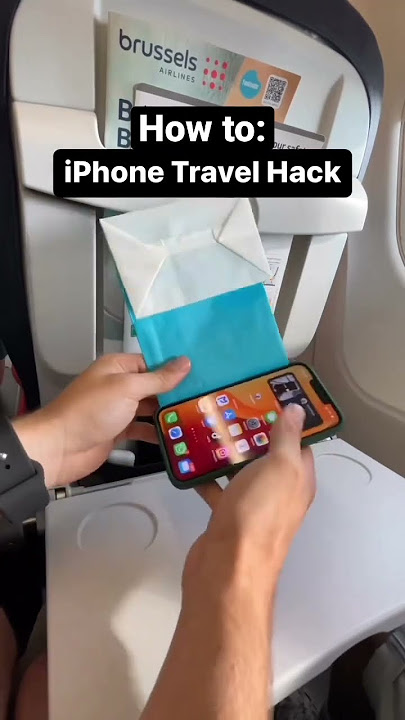 This AIRPLANE seat hack will SHOCK you!! 😱 - #Shorts 