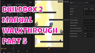 Buildbox 2 Dev Log: Manual Walkthrough Part 5 (Objects)