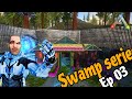 Base Build And Colour || Brutal Swamp Survival Ark Mobile Hindi || Ep 03