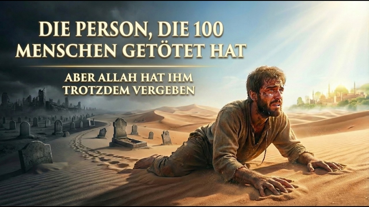 Der Mann, der 100 Menschen tötete und dennoch ins Paradies kam | Authentischer Hadith