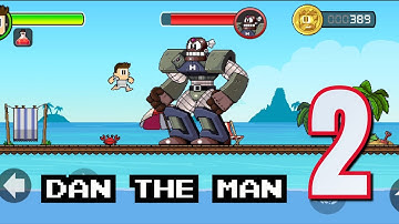 Dan the Man: Action Platformer Gameplay Part 2: New Story Mode 