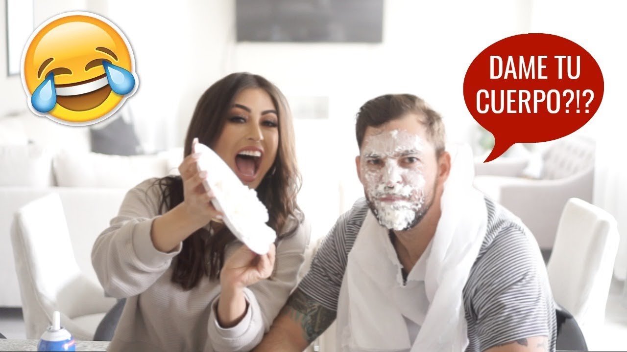 WHITE HUSBAND TRIES TO SPEAK SPANISH *HILARIOUS CHALLENGE*