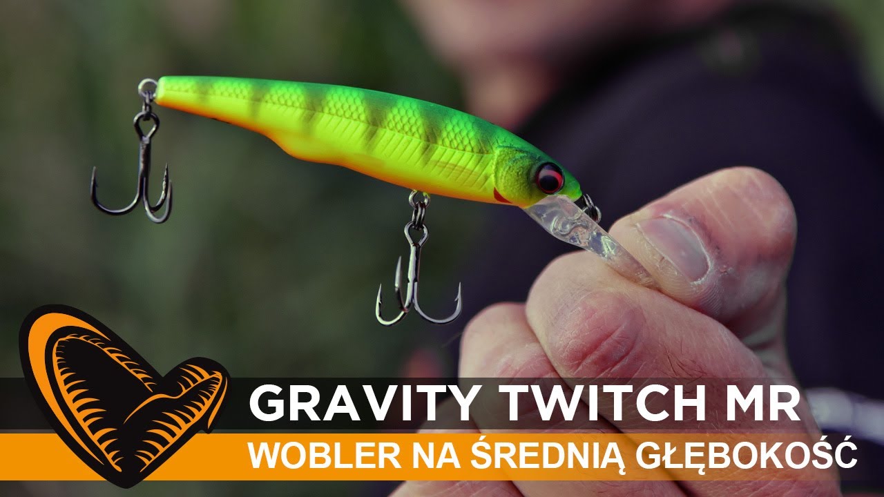 Savage Gear Gravity Twitch MR 6,7cm 7g - Esca Artificiale Wobbler Suspending Per Pesca (Persico, Luccio)