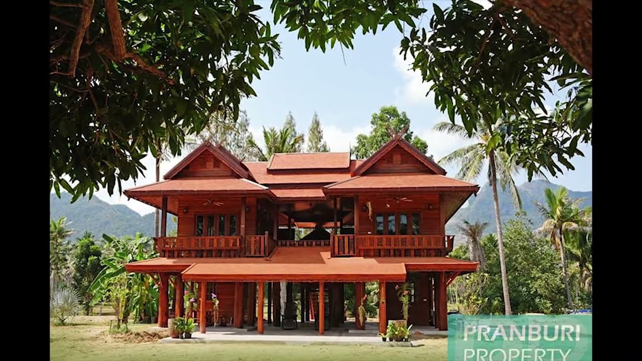 Wooden House Design Concept Khmer