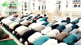 Imam muda M. Syauqi Dibran Pratama, menjadi shalat subuh 16 Ramadhan, di masjid Al a'la, Banda Aceh