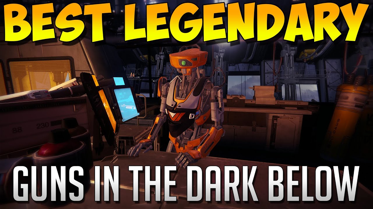 DESTINY BEST LEGENDARY GUNS IN DARK BELOW! New Destiny Vanguard & Crucible Weapons!