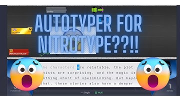 How To Use Autokey - Nitro Type Auto Typer (2024)