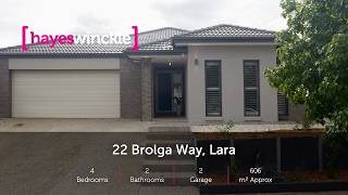 22 Brolga Way, Lara - Hayeswinckle