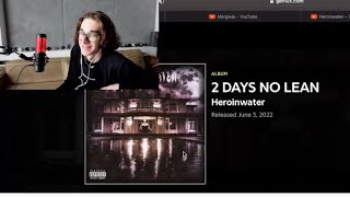 Реакция v&v на Heroinwater - 2 days no lean + оxyительная история про фанатку Елисея