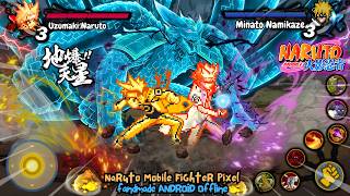 NARUTO MOBILE FIGHTER PIXEL ANDROID OFFLINE 2026 - NEW UPDATE BEST JUTSU ANIMATION NARUTO MOBILE🔥
