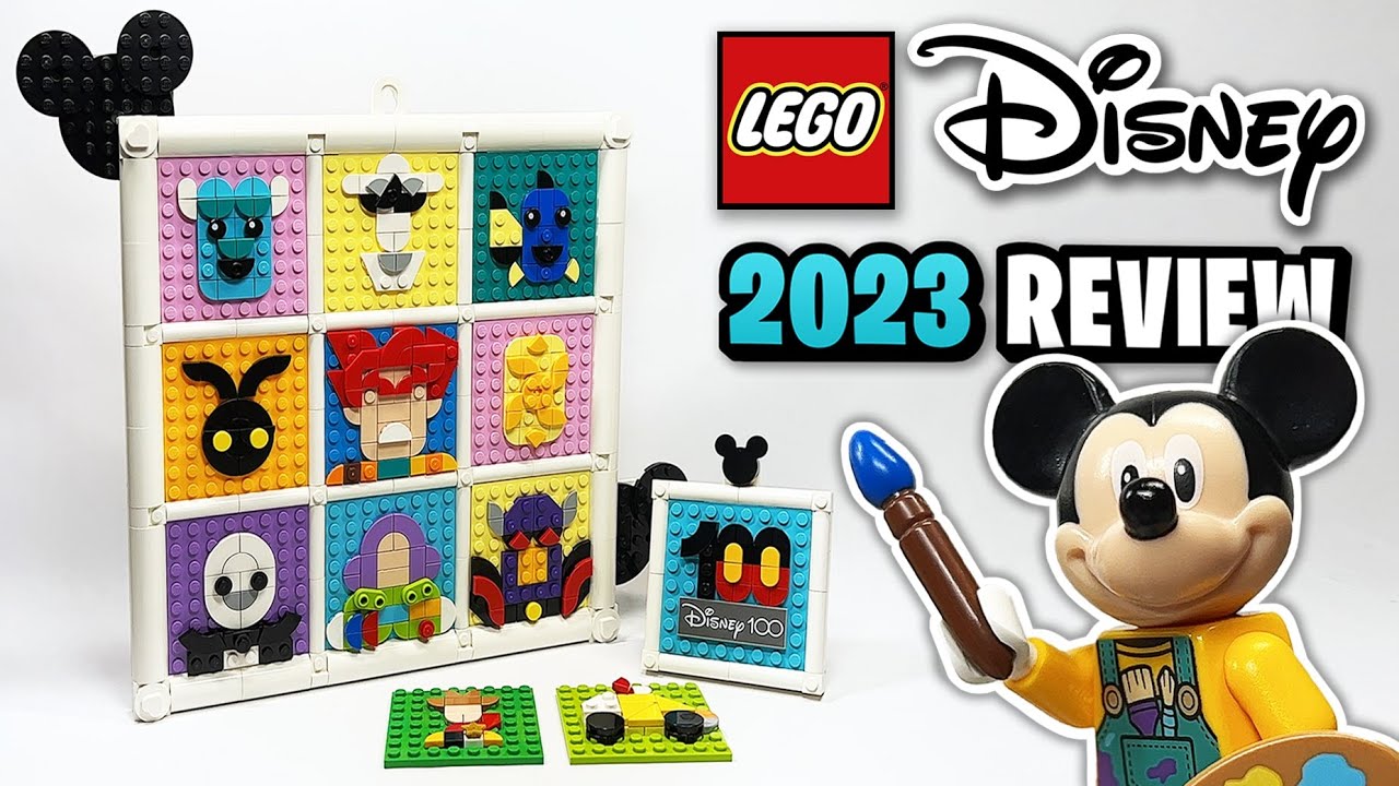 LEGO 100 Years of Disney Animation Icons (43221) - 2023 Set Review