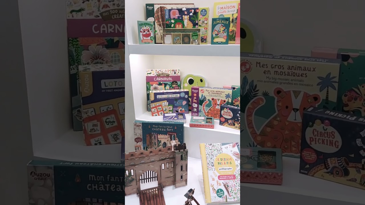 Auzou 💙 - Przegląd nowości z targów Kids Time 2024