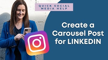 Does LinkedIn have Carousel Posts? And how can I create one? Your step-by-step guide...