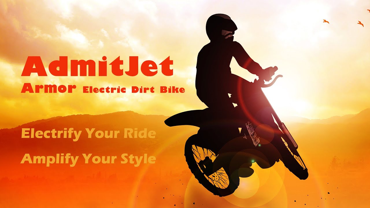 AdmitJet Armor 2023 Electric Dirt Bike YouTube