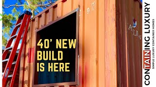 The New 40' Build is here! Cut outs and Welding by Containing Luxury 11,528 views 2 years ago 9 minutes, 3 seconds