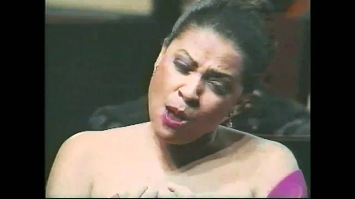 Kathleen Battle sings "Over my head, I hear music ...