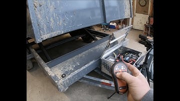 How to install a Wireless controller on a dump trailer.