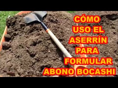Video: Convertir El Aserrín En Fertilizante