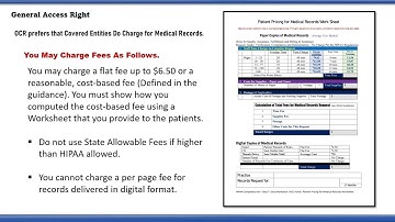 Releasing Medical Records Training