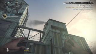 Call of Duty® Ghosts throwing knife spot freight