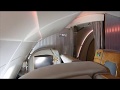 Emirates first class, the only passenger.