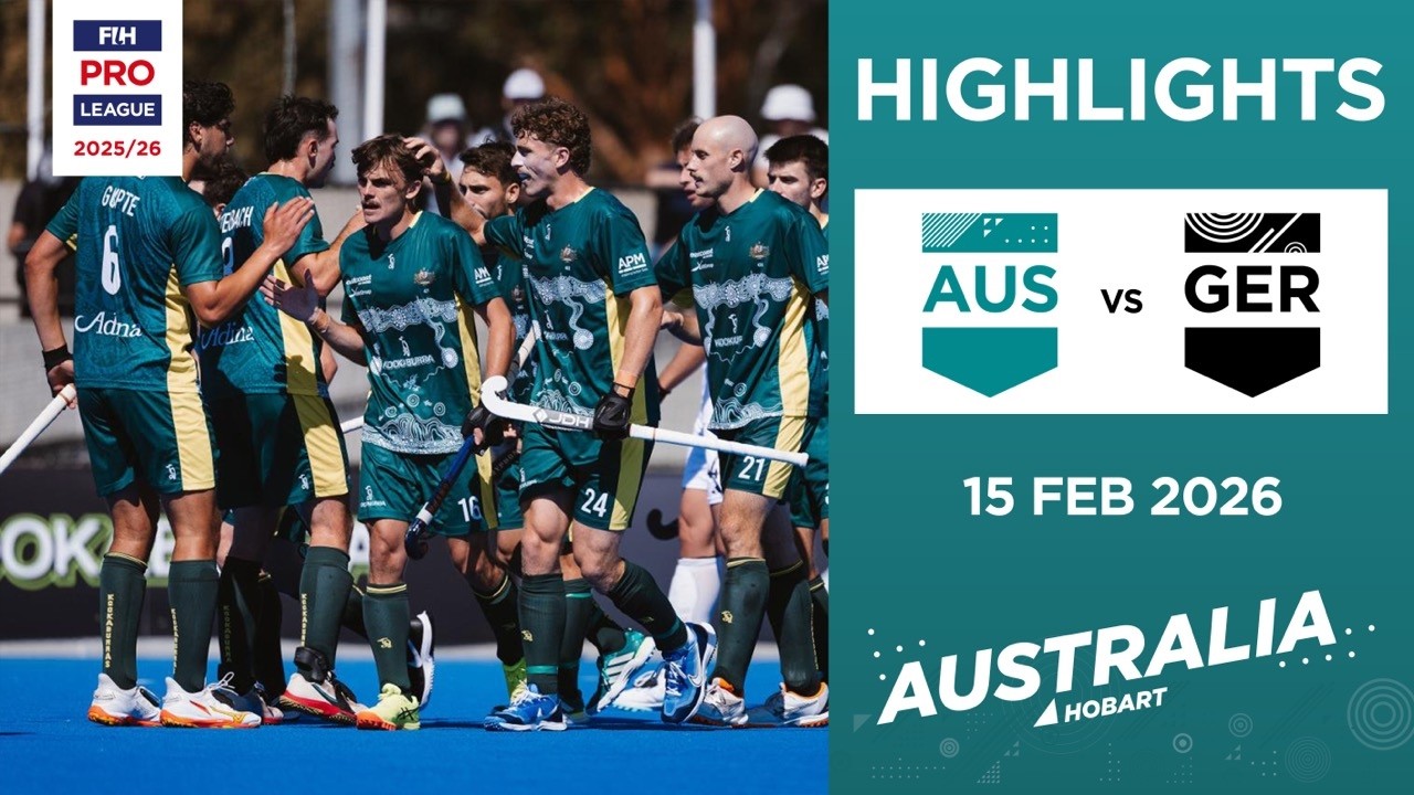 Australia vs Germany (M) | Full Highlights | FIH Hockey Pro League 2025-26 | 15 February 2026