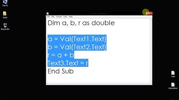NEW! (HD) How to create a Basic Calculator in Microsoft Visual Basic 6.0