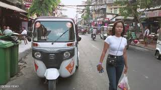 Ultimate Street Bar, KTV, PUB, Cute Girl, In The Streets Cambodia City #nighlife #night