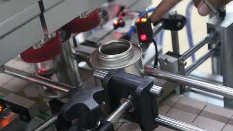 Capping sensor tutorial for PVC dauber can capping machine