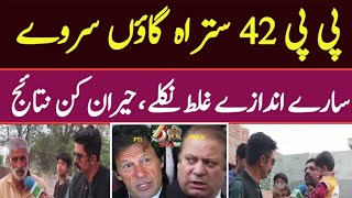 Daska PP 42 Satrah Survey| Punjab Election Latest Survey| Pmln Vs Pti