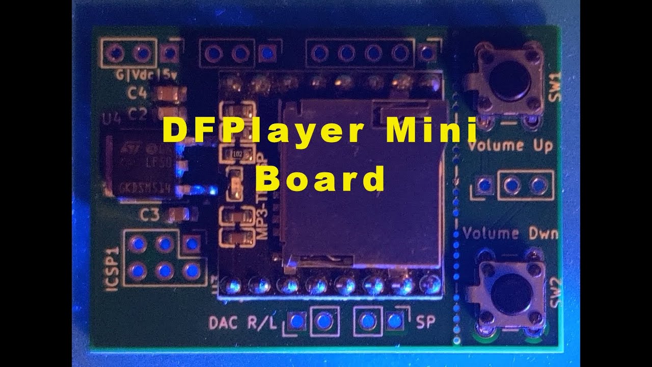 DFPlayer Mini Board Assembly Video - YouTube