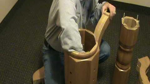 How To Set Up Your Amish Made Split Pedestal Table