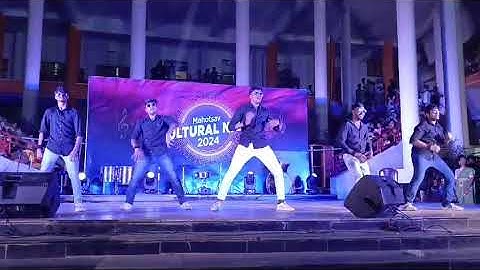 vignan university cultural Night dance performance me and my boys