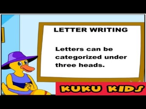 Letter Writing - Animation For Kids - Compiled For Kids - English Learning  - YouTube