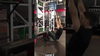 Ring & TRX Assisted Pull Ups Progression Level 1-3