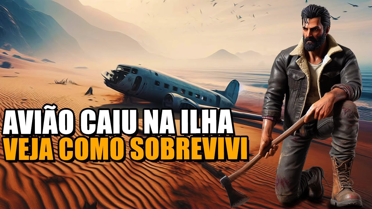 Jogo de sobrevivência de primeira, Ao sobreviver à queda do avião, tive  que trabalhar em grupo para sobreviver nessa ilha deserta🐊🦈🐋🐳🐬, By  LOST in BLUE