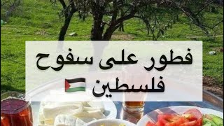 فطور على سفوح فلسطين ??