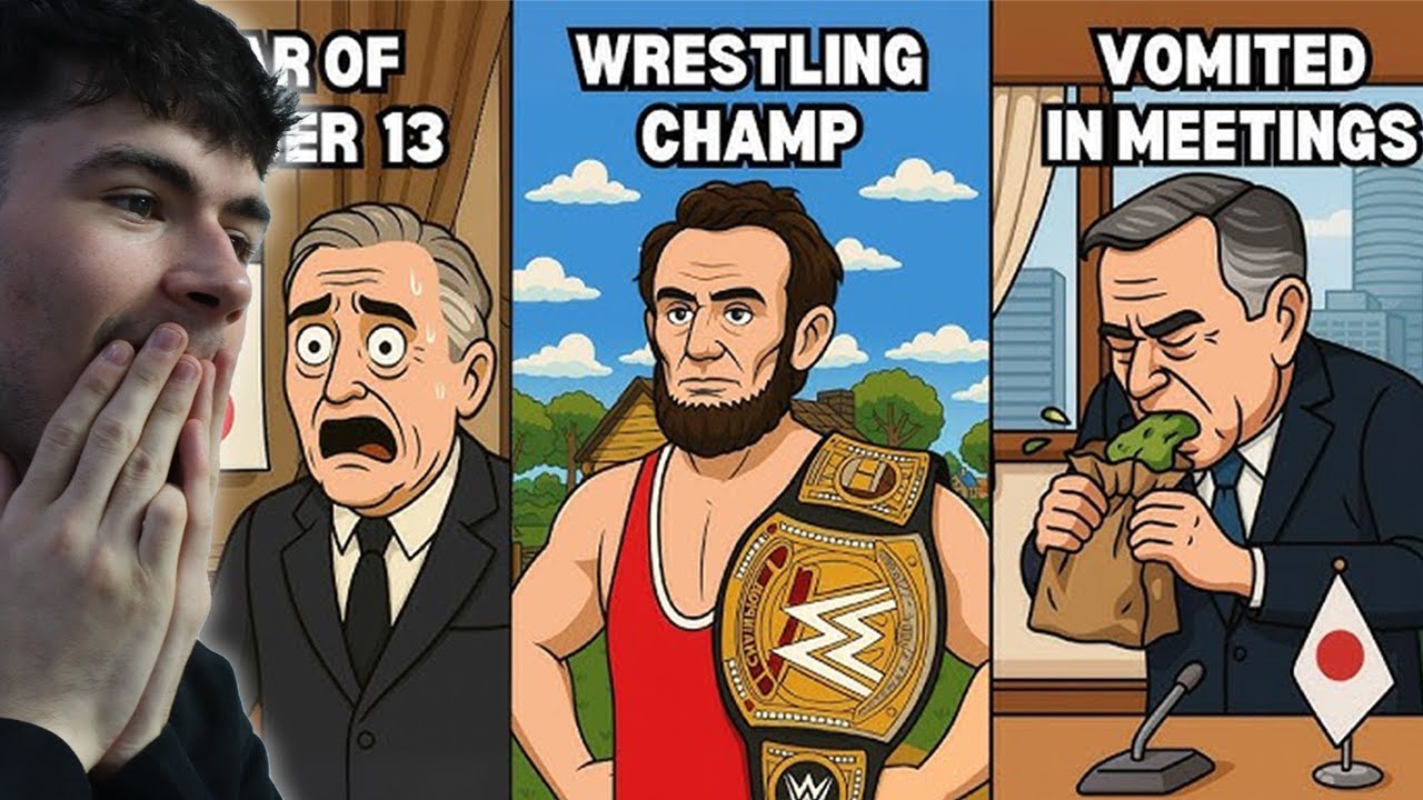 Реакция британцев на самые странные факты о каждом президенте США, объясненные за 21 минуту