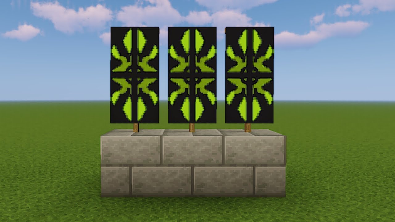 How To Make A Custom Banner Pattern In Minecraft