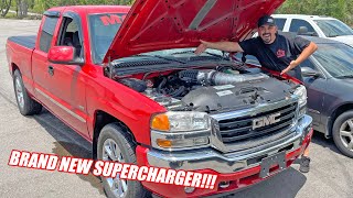 Introducing George's Homebuilt Maggie Supercharged Texas Speed Powered Work Truck!!!
