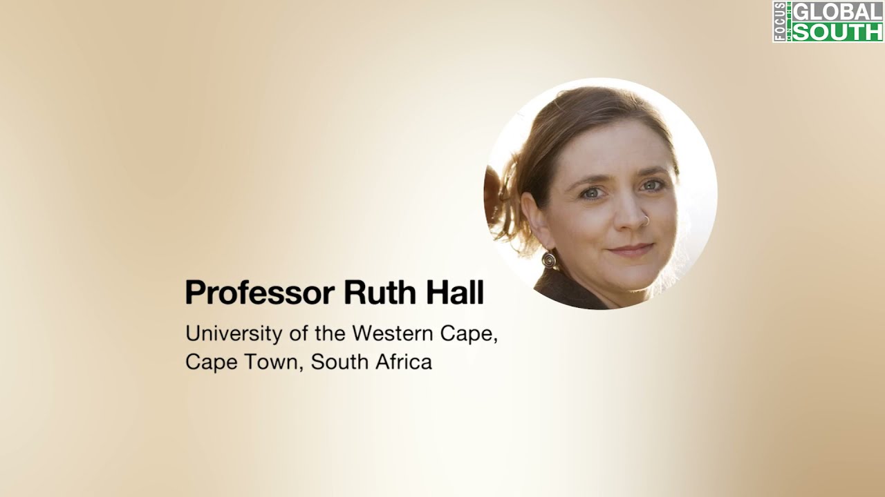 Webinar: Ruth Hall at the "Agriculture and BRICS: Reforms and Resistance"